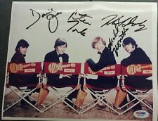 Autographed Signed by All 4 The MONKEES  PETER DAVY MICKY MICHAEL  PSA/DNA COA picture