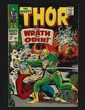 Thor #147 FN Kirby Circus of Crime Loki Balder Sif Warriors 3 Origin Inhumans picture