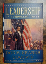 AUTOGRAPHED Leadership in Turbulent Times | Doris Kearns Goodwin, 2019 Hardcover picture