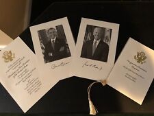 Official President Obama Biden 2013 Inauguration Invite & Program picture
