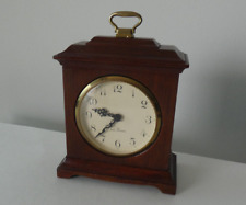 Seth Thomas Buckingham 2W Mechanical Alarm Clock Mahogany Great Condition 1961 picture