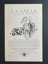 Original 1928 La Salle Car - Original Print Advertisement (10 in x 6.5 in) picture