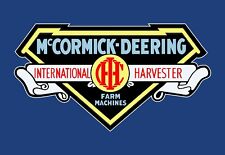 McCormick - Deering 1927 Vintage - Emblem International Harvester Sticker Decal picture