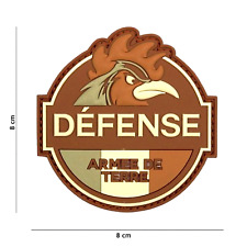 3D DEFENSE EARTH ARMY Patch - Military Equipment (Legion & Armies) picture