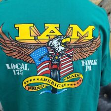 Harley Davidson- York, Pa Factory T-Shirt- IAM Local 175 Union- Men's XL picture