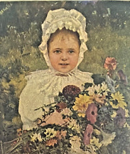 Vintage 1909 Art Card Repro 