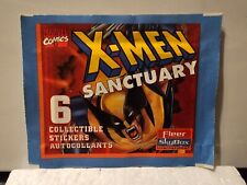 1996 Skybox X-Men Sanctuary Sticker Sealed Trading Card Pack NEW picture