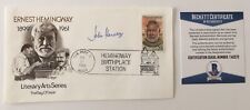 John Hersey Signed Autographed First Day Cover BAS Beckett Certified Hiroshima picture