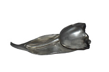 Vintage 1986 SEAGULL Solid Pewter Canada Tulip Marked  4