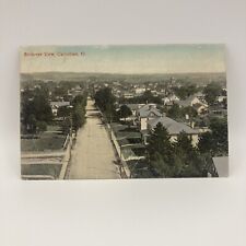 Vintage Postcard Birds-eye View, Carrollton Ohio picture