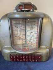 Seeburg Wall -O- Matic 100 1950's Diner Coin Op Wall Box - Rare Red Buttons picture
