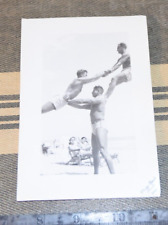 Photograph 1946 Miami Beach GYMNASTICS Shirtless Men MUSCLES Gay Int SNAPSHOT 5 picture