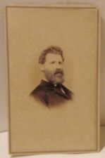 Victorian Era CDV Card Man with Beard Photo 4.0