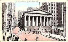 U. S. Sub-Treasury New York City New York c1944 Postcard picture