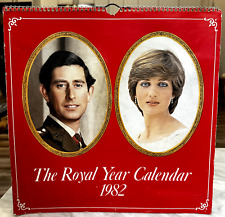[RARE, COLLECTABLE, VINTAGE] The Royal Year Calendar 1982, Great Condition picture