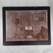 Vintage  Photo Lady In her living room, 5