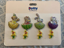 Duffy & Friends Hong Kong Disneyland Fruity Summer Fruit Cups HTF Pin Set picture