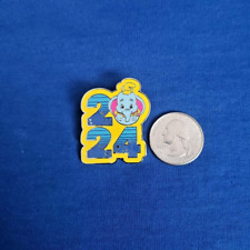 Disney Parks Booster Pin 2024 Dated Pin Dumbo The Flying Elephant picture