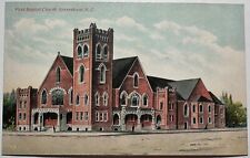 First Baptist Church Greensboro North Carolina Postcard picture