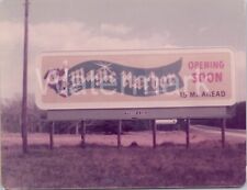 1975 Magic Harbor Opening Soon Billboard Amusement Park Myrtle Beach SC Photo picture