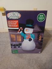 Gemmy 12ft Tall Inflatable Snowman picture