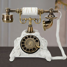 Vintage Telephone Antique Desk Phone Corded Retro Phone Rotary Antique Dial picture