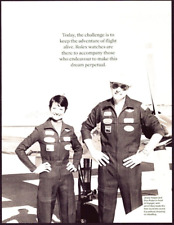 2022 Print Ad Men's Watches Rolex Jeana Yeager And Dick Rutan picture