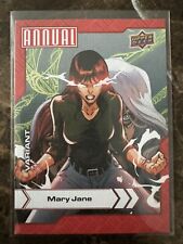 2022-2023 Upper Deck Marvel Annual MARY JANE Canvas •• No Gloss RARE picture
