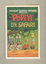 Popeye Quaker Cereal Premium #2 NM 9.4 1989 picture