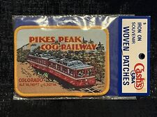 Vintage Pikes Peak Cog Railway patch picture