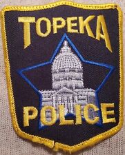 KS Topeka Kansas Police Patch picture