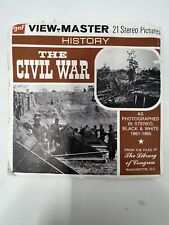 THE CIVIL WAR 1861-1865 3d View-Master 3 Reel Packet NEW SEALED  picture