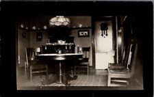 Dining Room Interior, HORNELL, New York Real Photo Postcard picture
