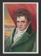 c1910's T68 Tobacco Card - Royal Bengals Heroes of History - Robert Fulton picture