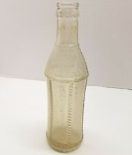 RARE VTG 1948 Sky Pilot 8oz Embossed Glass Soda Pop Bottle Dallas Fort Worth TX picture