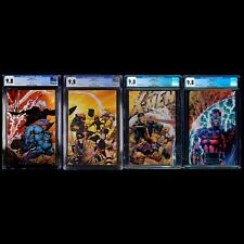 X-MEN #1 COVERS A, B, C, D CGC 9.8  MEXICAN FOIL EDITION RARE JIM LEE COVERS picture