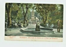 Vintage Postcard  MONUMENT OF CORONA IN THE  PLAZA GUADALAJARA  MEXICO  POSTED picture