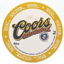 2002 Coors Brewing Co Coors Original Beer Coaster-Golden Colorado-R492 picture