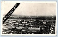 Ames Iowa IA Postcard RPPC Photo Air View Of Iowa State Park 1947 Vintage picture