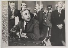 1968 Senator Eugene McCarthy DC Secret Service Campaign Vtg Press Wire Photo picture