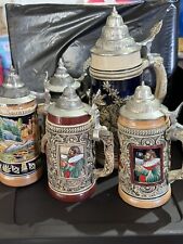 Vintage W Germany Hand Painted Beer Lote Off 5 picture
