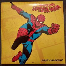 The Amazing Spider-Man 2007 Calendar New Unopened picture