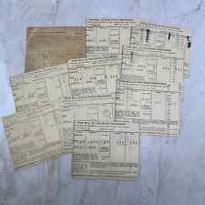 c1925 Collection of Bill Stubs Adirondack Power & Lighting Schenectady NY TG9-E1 picture