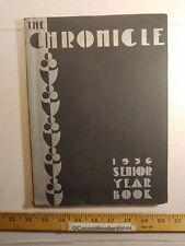 Vintage 1936 The Chronicle Fosdick-Masten Park High School Buffalo NY Yearbook picture