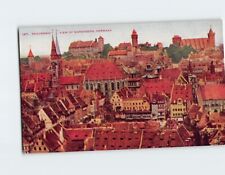 Postcard Panoramic View Of Nuremberg Germany picture