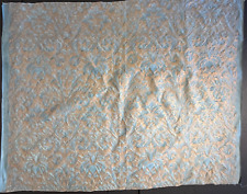 Fortuny SEVRES in brilliant blue & silvery gold- 1 Yard (53x43 inches) #5355 picture