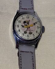  Vtg 1948 Walt Disney Pinocchio Watch Birthday Series US Time Runs Accurate Time picture