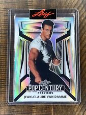 2023 Leaf Pop Century Jean Claude Van Damme Rookie Card /61 Prizm Holo picture