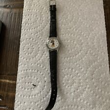 Vintage 1990s Lorus Mickey Mouse Watch Used Condition   Needs Battery picture