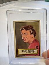 1952 Topps Look 'N See #43 Eleanor Roosevelt picture